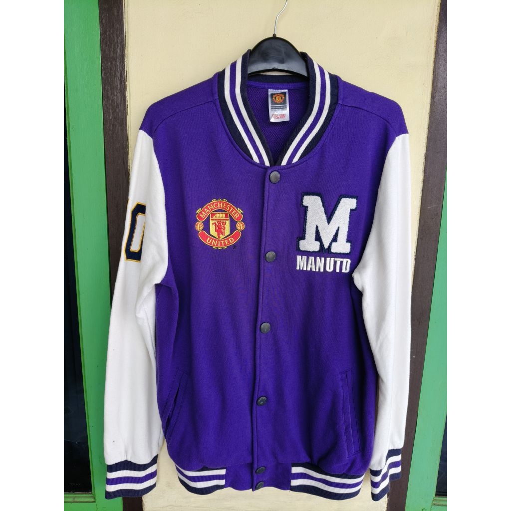 Jaket varsity manchester united