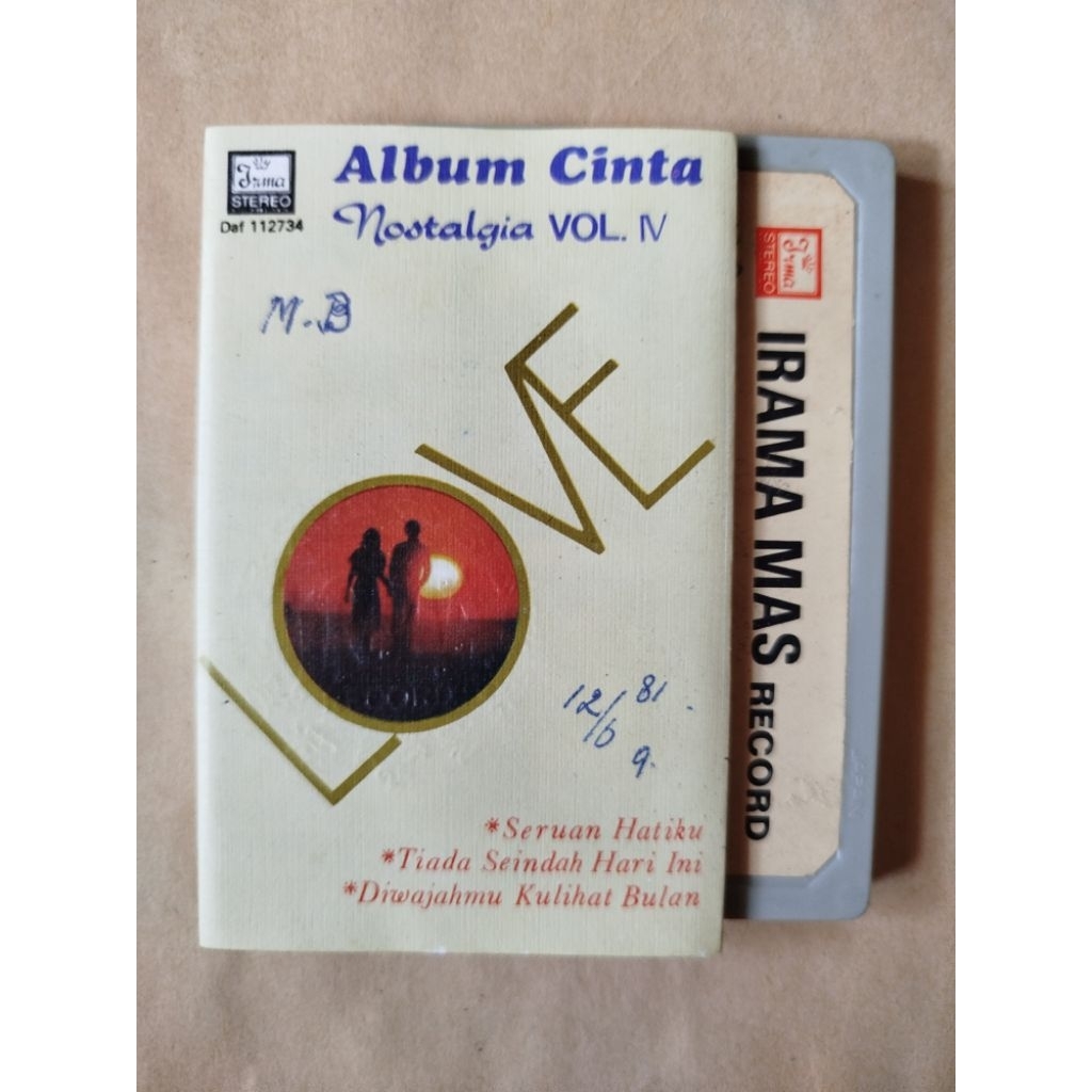 KASET ALBUM CINTA NOSTALGIA