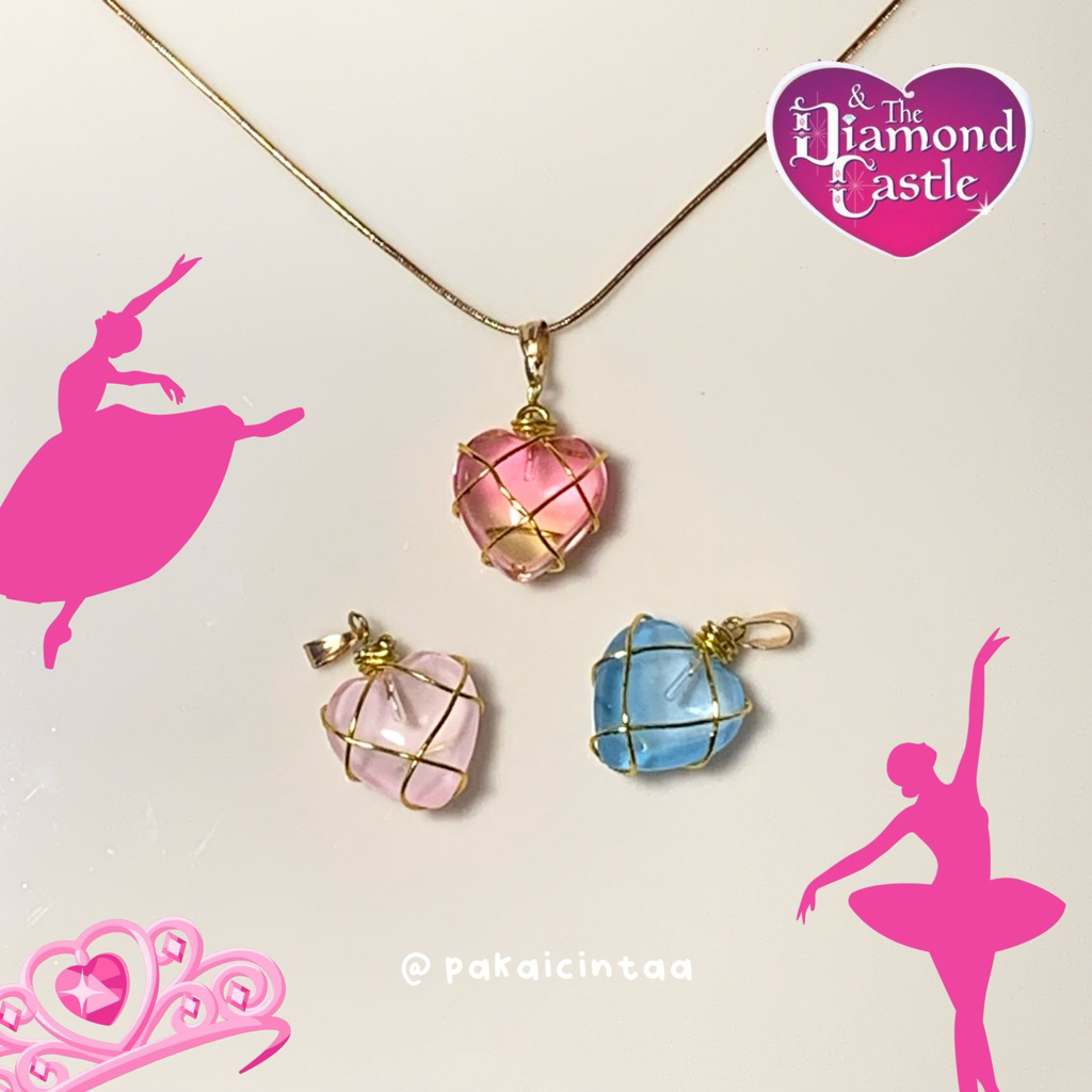 Diamond Castle Necklace ₊˚⊹ ᰔ