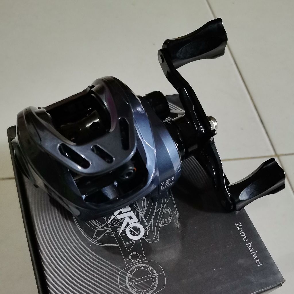 Reel BC Zorro HAIWEI Drag clicker handle kiri