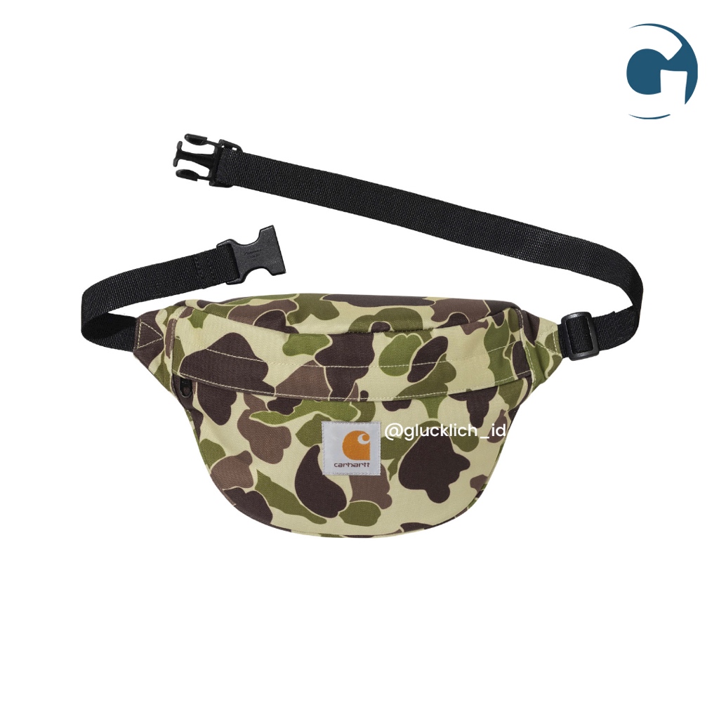 Carhartt WIP, Jake Hip Bag in Camo Duck Green