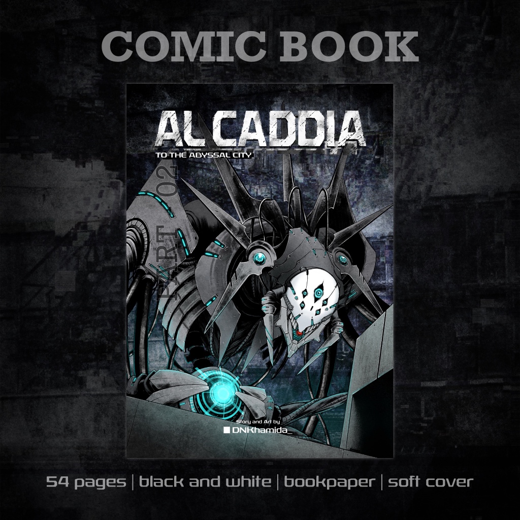Komik science fiction AL CADDIA Part 2