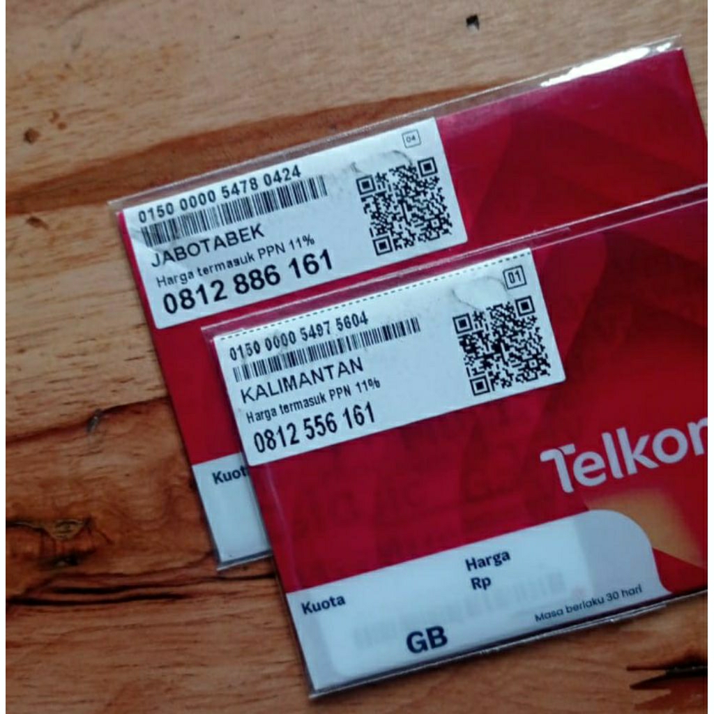 Nomor Cantik Telkomsel SimPATI 10 Digit Prabayar Seri GIGI 6161