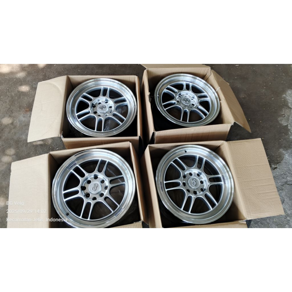 velg new enkei rpf ring 15 lebar 6,5 et 40 pcd 8x100/114