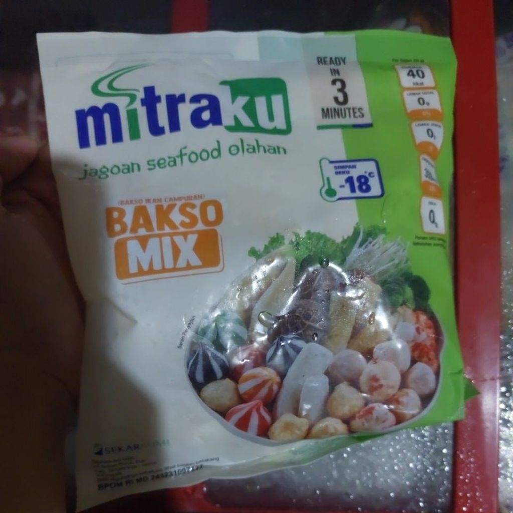 Mitraku Bakso Mix Seafood 250gr