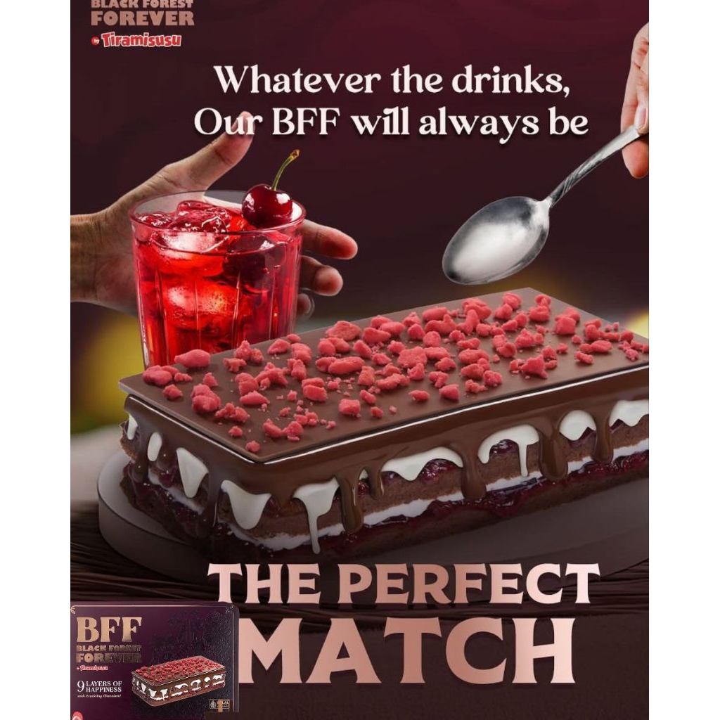 bff black forest tiramisu forever Chocomory black forest tiramisu forever Chocomory oleh oleh Bali