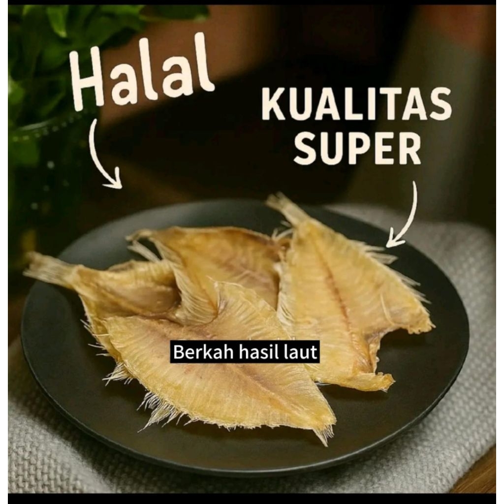 1KG Ikan Pihi Tawar Kering Ikan Sebelah Termurah