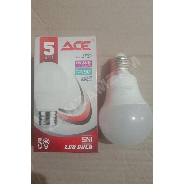 LAMPU LED ACE 5WATT PUTIH