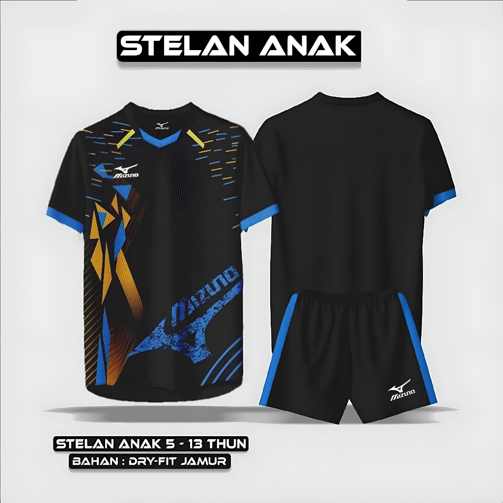 baju bola anak anak laki-laki olahraga anak umur 5-10 tahun