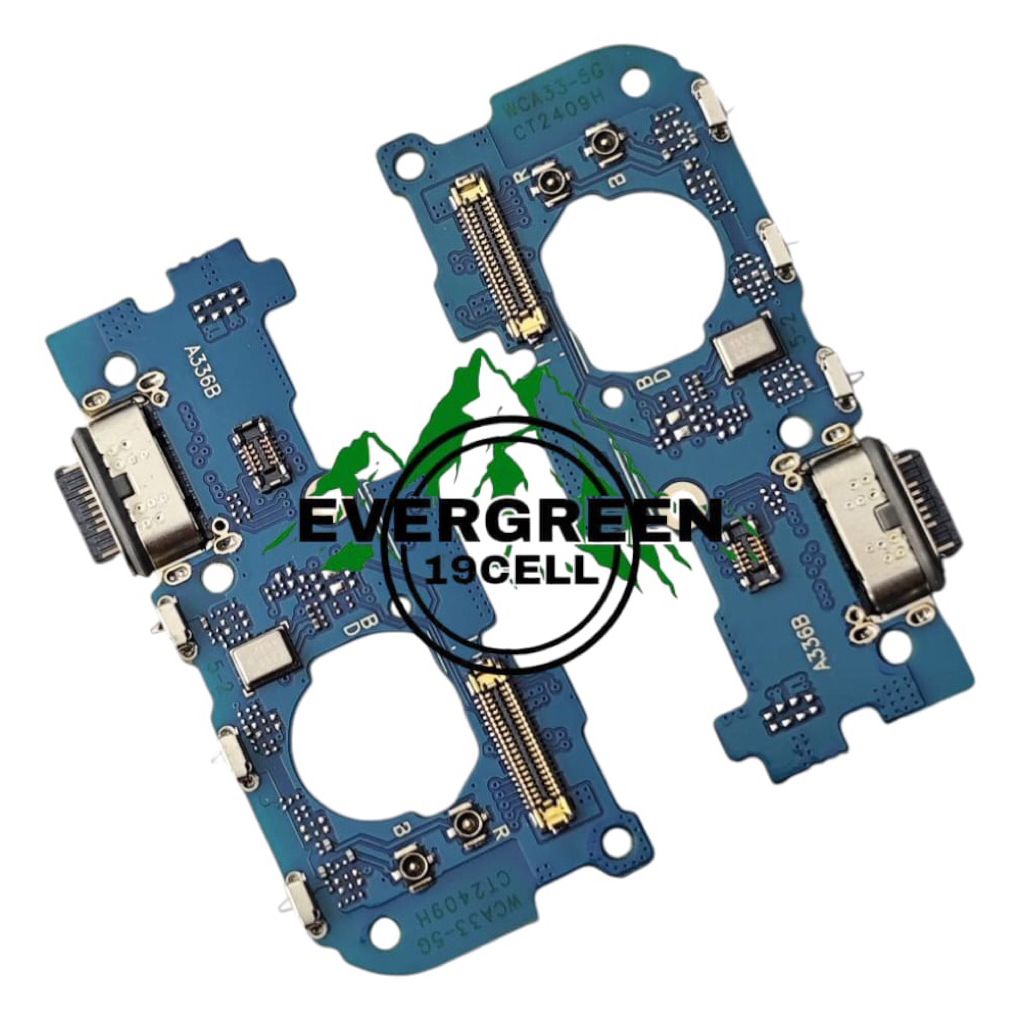 PAPAN PCB KONEKTOR CHARGER SAMSUNG A33 5G / A336B + CONH/H + MIC KONEKTOR CAS SAMSUNG A336B / A33 5G