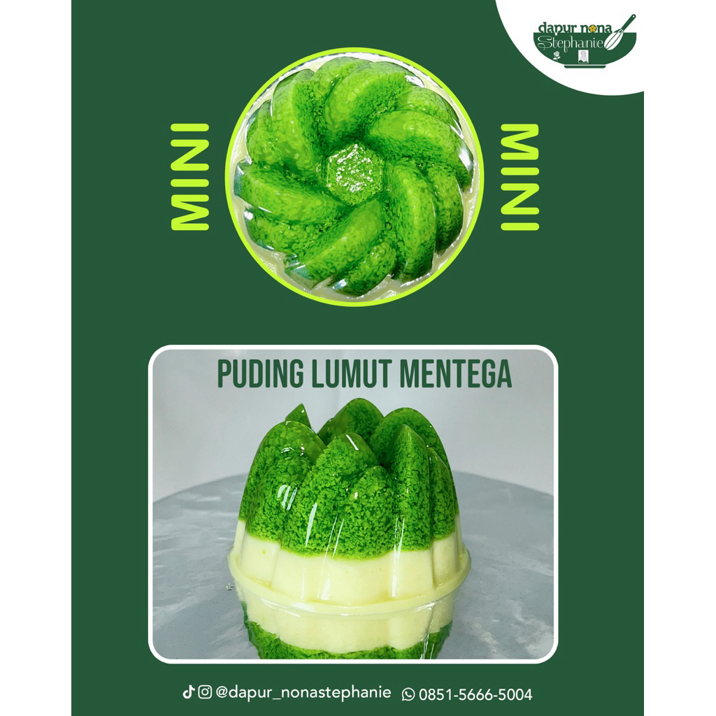 Puding Lumut Mentega MINI