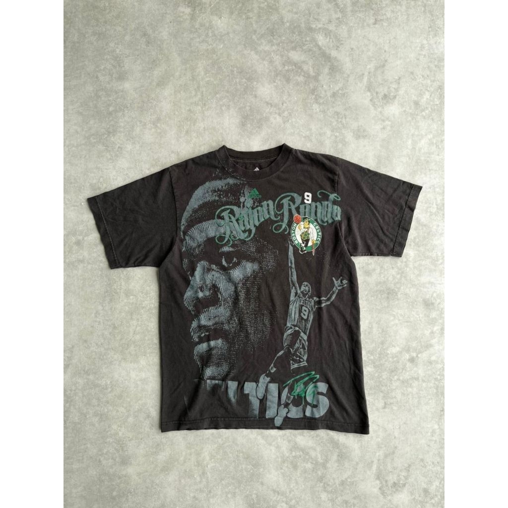 Kaos Adidas Boston Celtic NBA Big Print Second