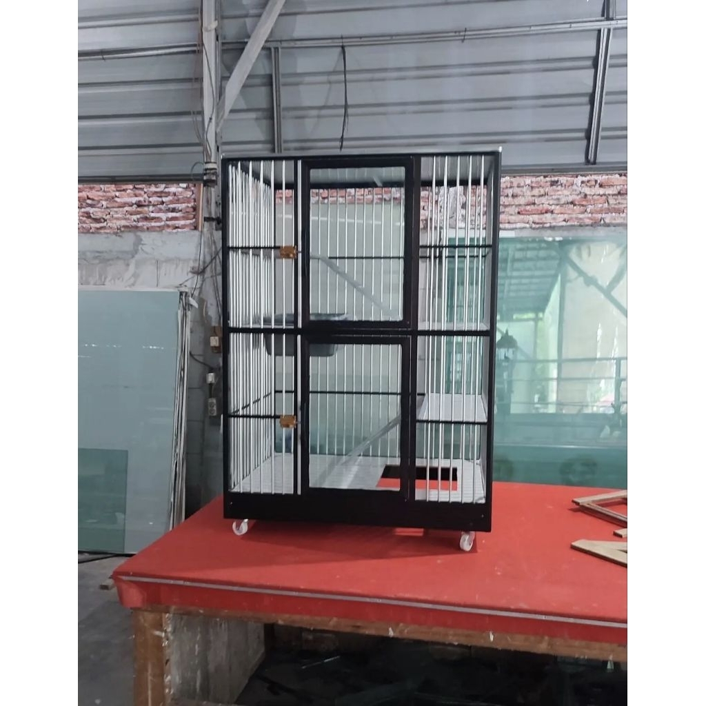 kandang kucing 2 tingkat