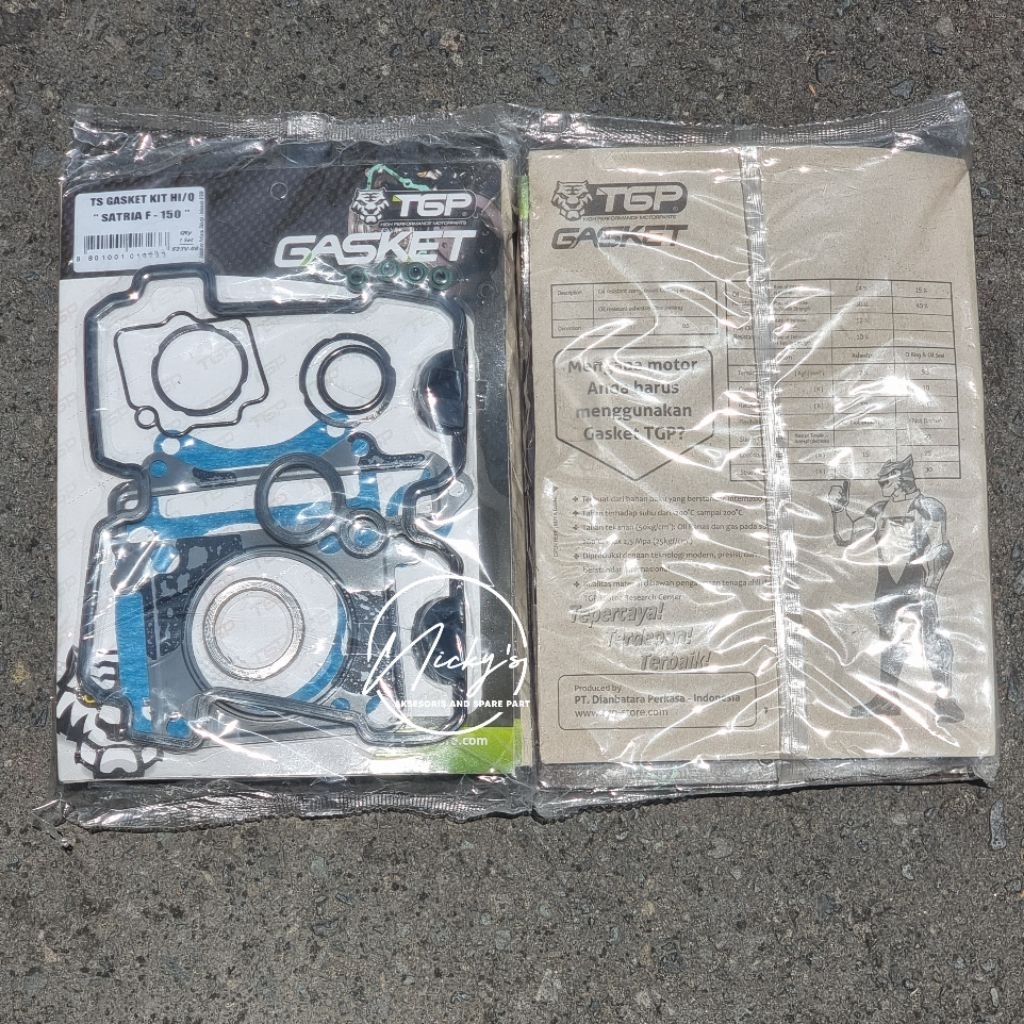 TGP Paking Top Set Suzuki Satria F150 Hi Q Packing Gasket Kit Topset TS Satria FU Satria F 150 terma