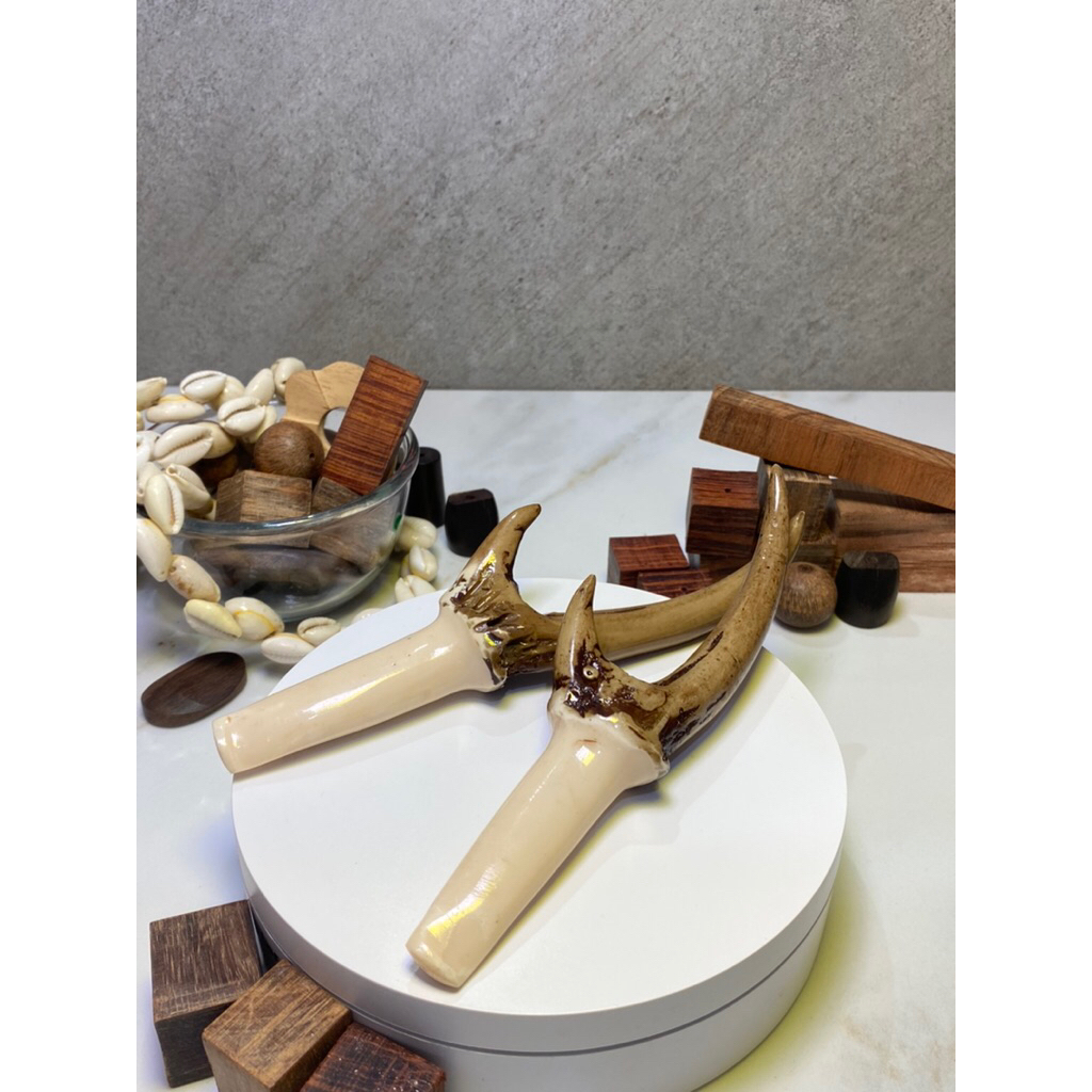 Pipa Rokok Tanduk Kijang Replika Super Premium