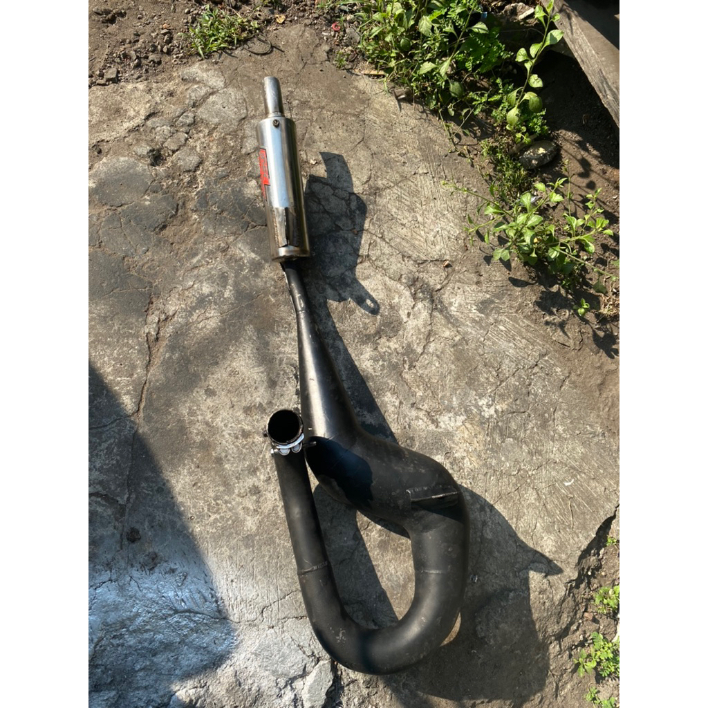 knalpot vespa drc victory