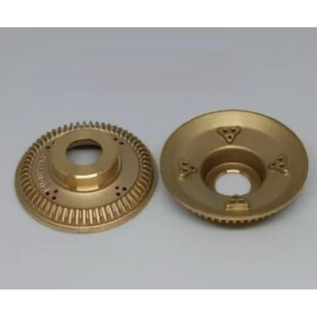 kembang api| Burner kuningan kecil tebal kompor gas rinnai type 522E, 522C, 602E, 514E