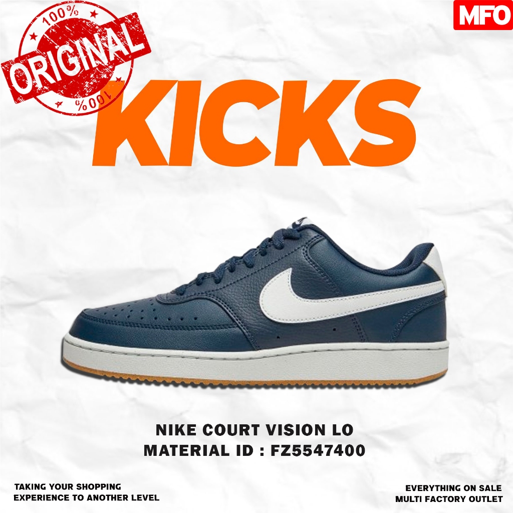 NK COURT VISION LO SEPATU CASUAL PRIA FZ5547400