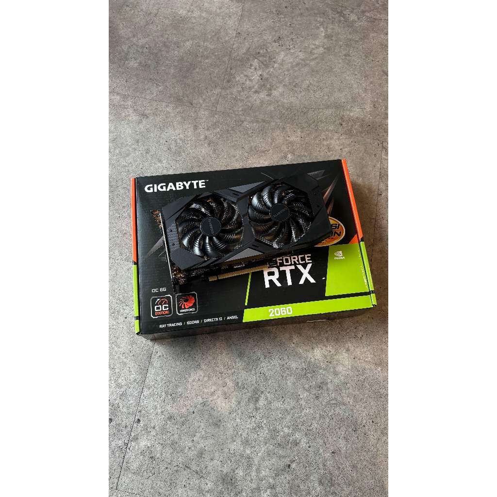 GIGABYTE GEFORCE RTX 2060 OC 6GB GDDR6 NVIDIA VGA / 2060