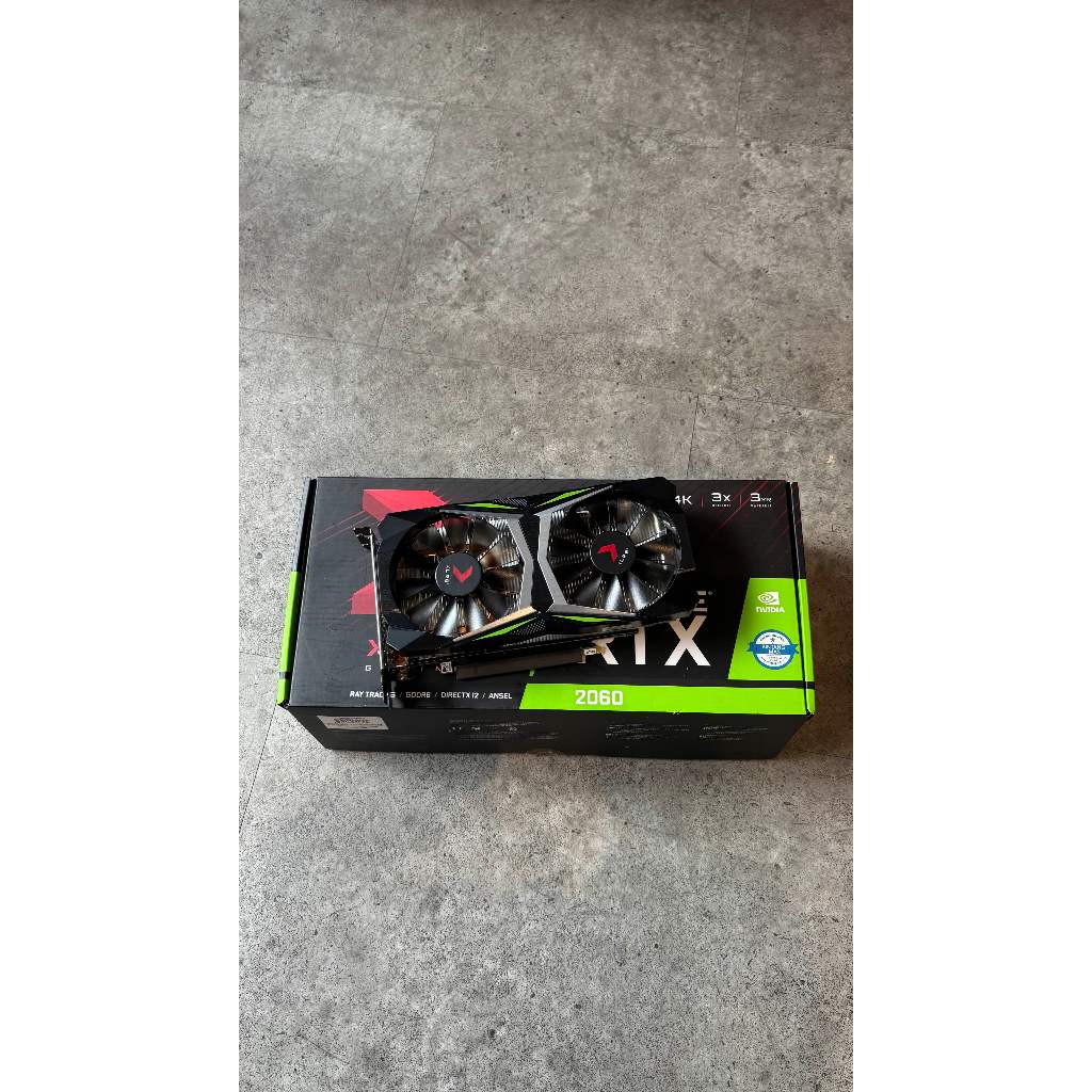 PNY GEFORCE RTX 2060 XLR8 OC 6GB GDDR6 NVIDIA VGA / 2060