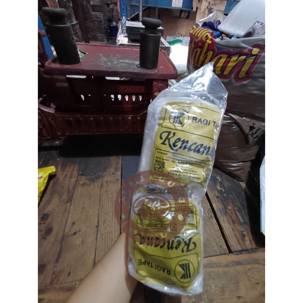 Ragi Tape Kencana 1 ball isi 10 pcs