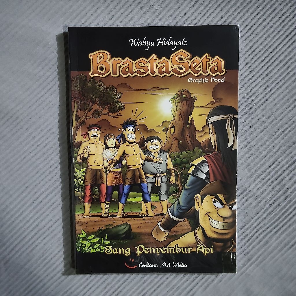 Buku Original • Novel Grafis Brasaseta - Sang Penyembuh Api
