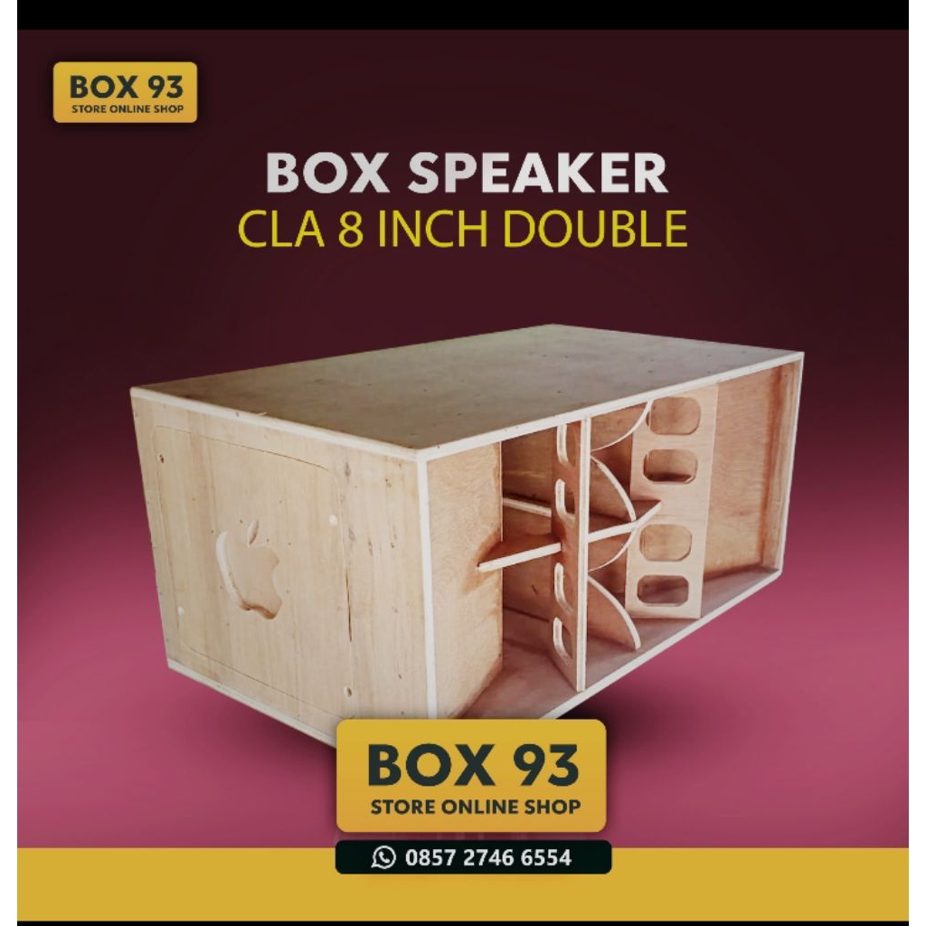 box CLA 8 inch double miniatur