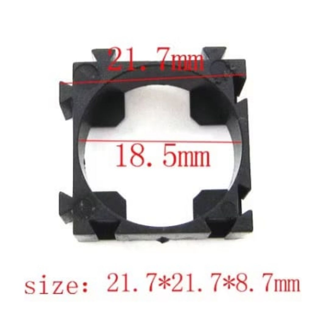 bracket holder baterai 18650