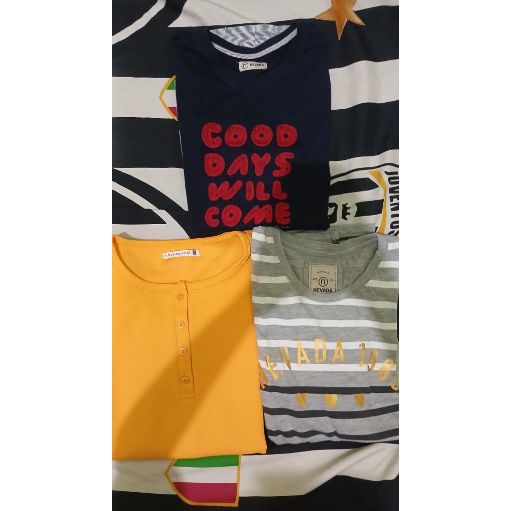 PL Atasan Kaos Brand Matahari Nevada & Phenomenal