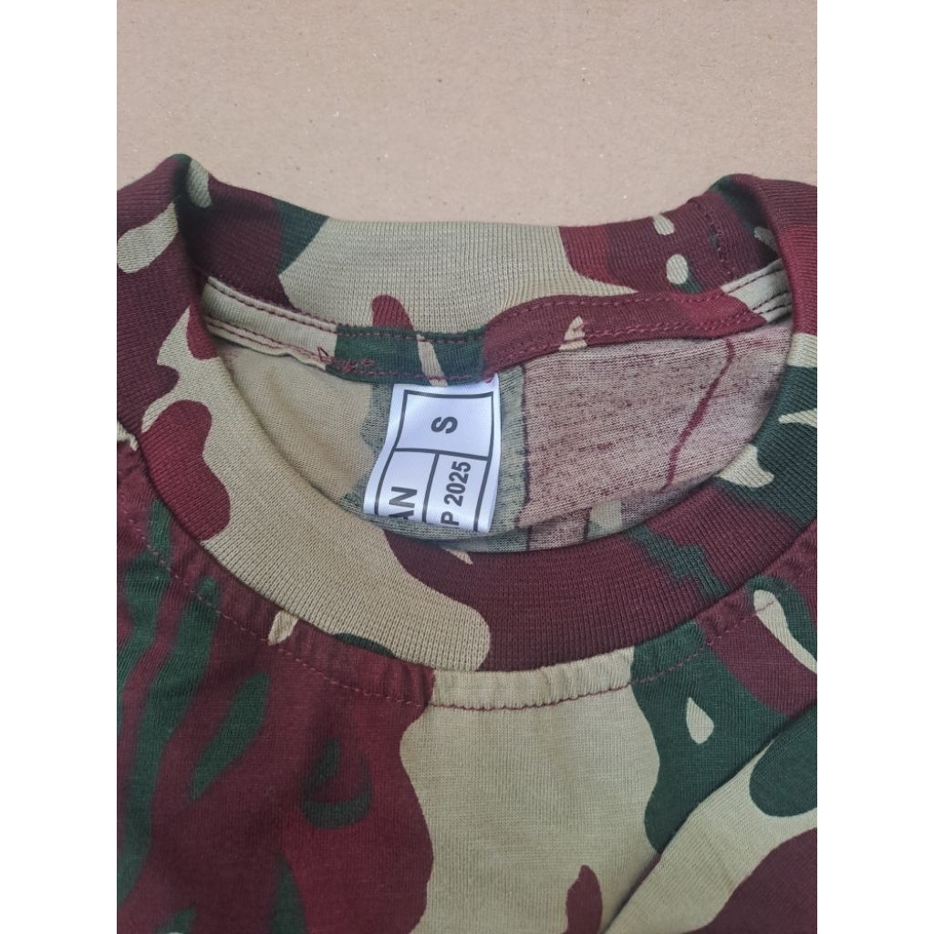 KAOS DORENG ASLI JATAH KOPASSUS.KAOS LORENG ASLI JATAH