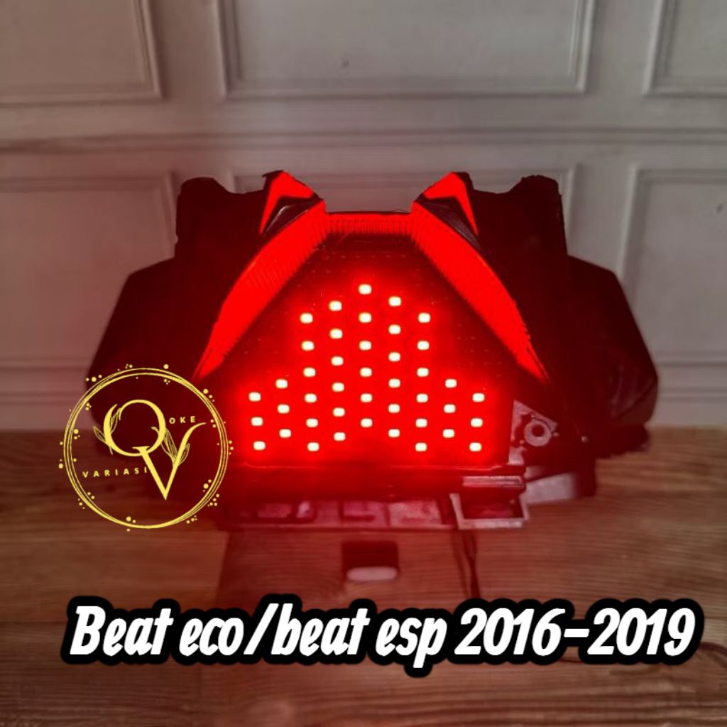 STOPLAMP RUNNING / LAMPU STOP RUNNING BEAT FI STREET ECO 2016 - 2019 8 MODE