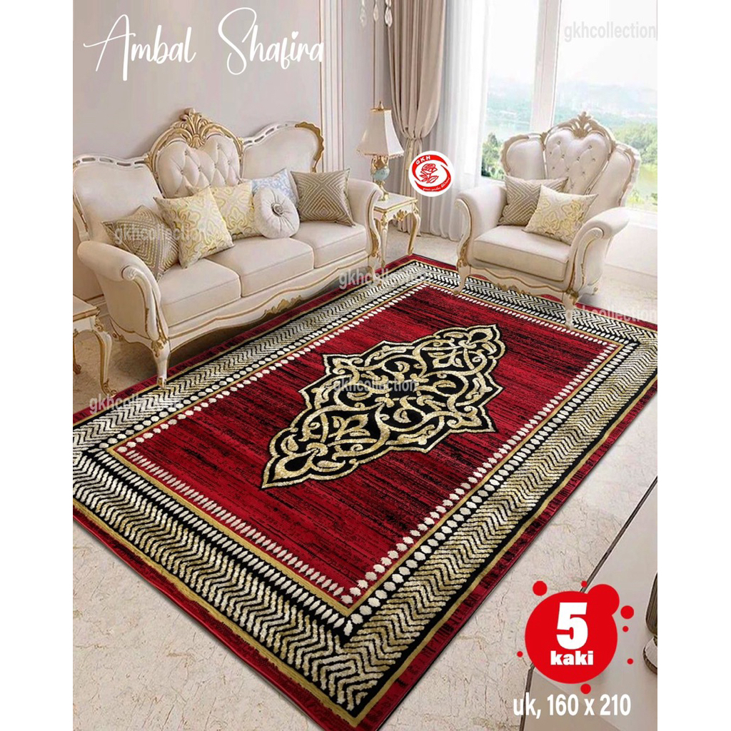 KARPET SHAFIRA MOTIF TURKEY, KUAT