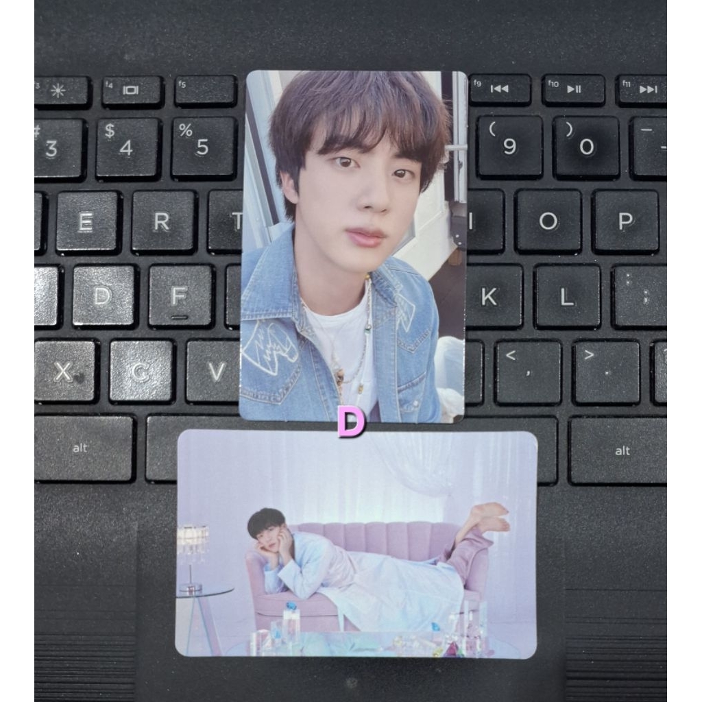 Official PC Photocard Memo Memories 2021 BTS Jin FREE Official PC / MPC