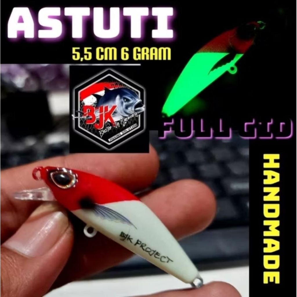 MINOW ASTUTI 6 gram ULTRA LIGHT FULL GID BJK