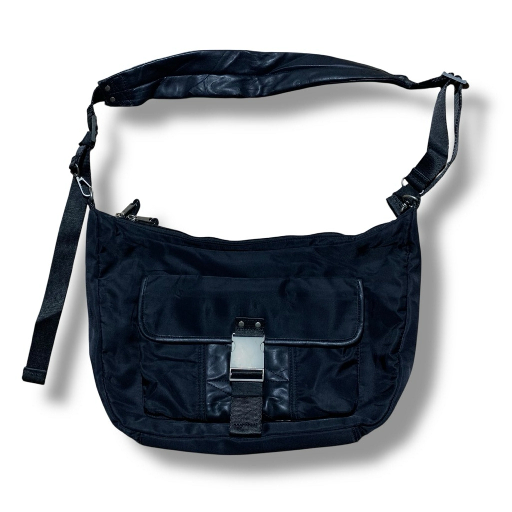 Maison Mined Buckle Strap Hobo bag