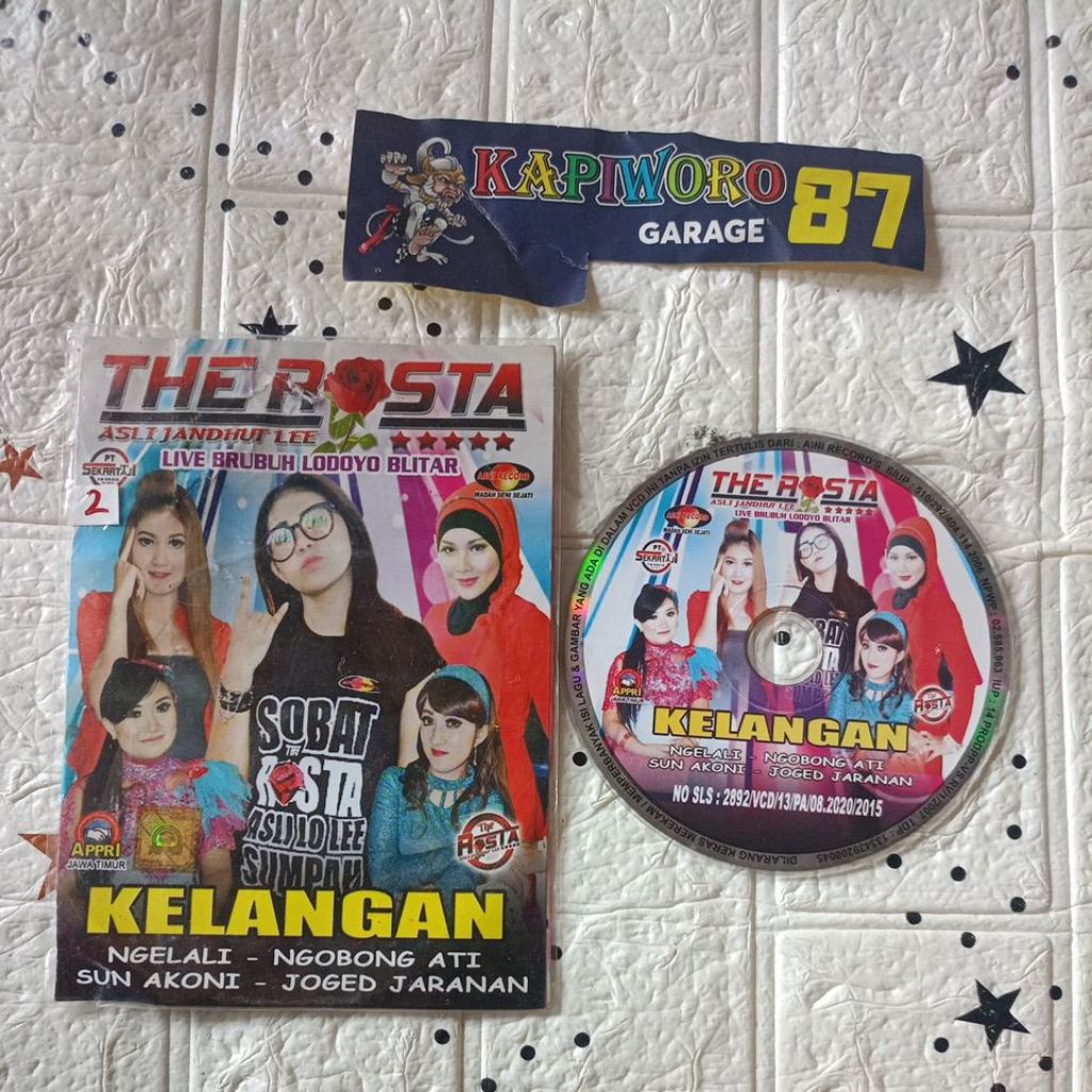 VCD,,THE ROSTA,,KELANGAN