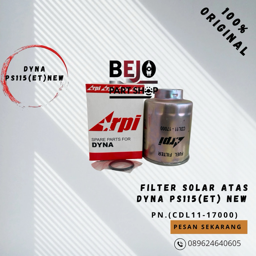 FILTER SOLAR ATAS TOYOTA DYNA PS115(ET)NEW