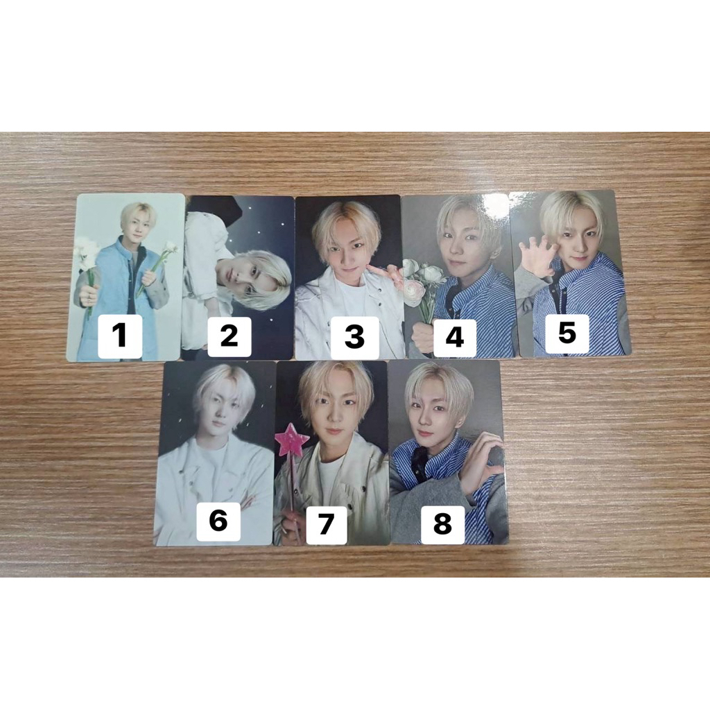 PHOTOCARD ENHYPEN JUNGWON JAPAN ALBUM YOI