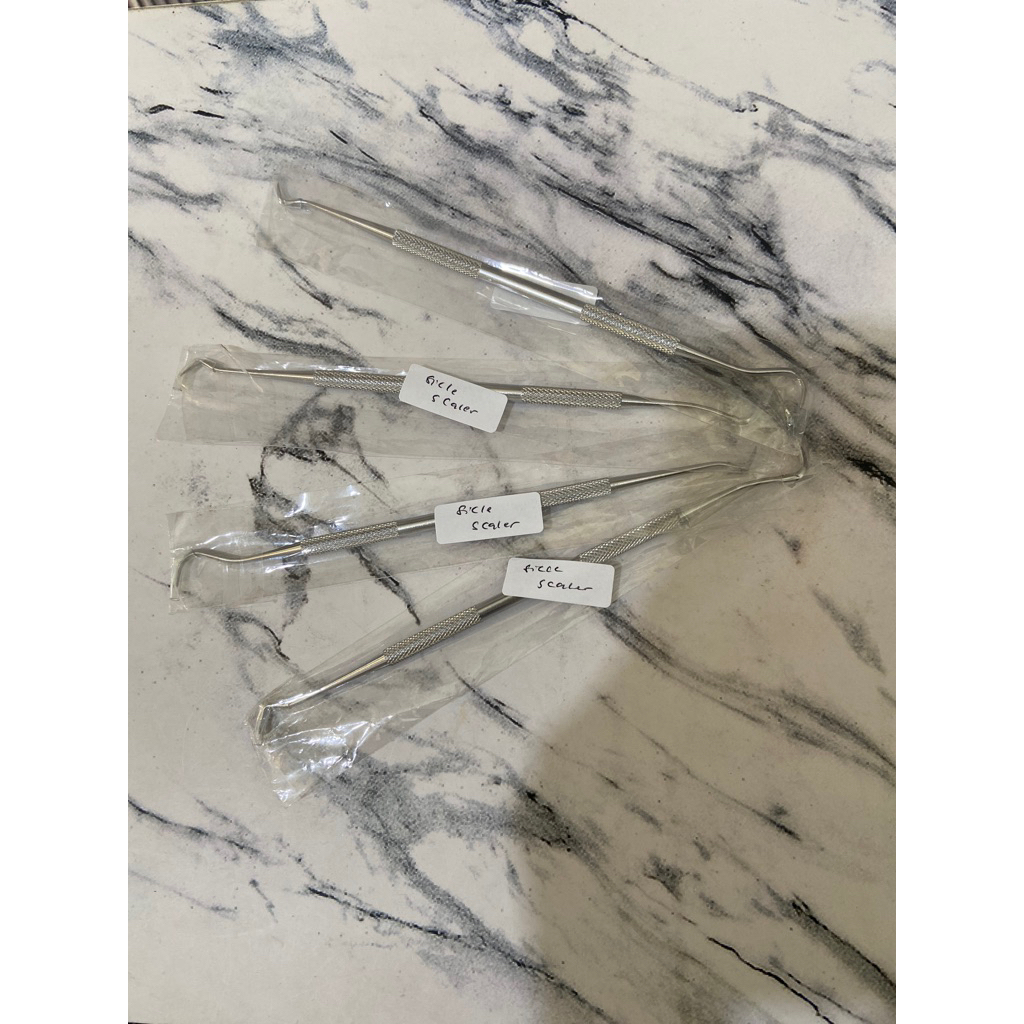 sicle scaler | alat pembersih karang gigi | dental scaler manual | scaler gigi stainless | alat scal