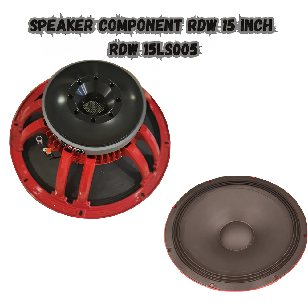 Speaker Component RDW 15 Inch Speaker RDW 15ls005 komponen RDW 15LS005