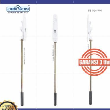 Flush Bolt Dekkson FB 508 WH / Grendel slot pintu aluminium dekson