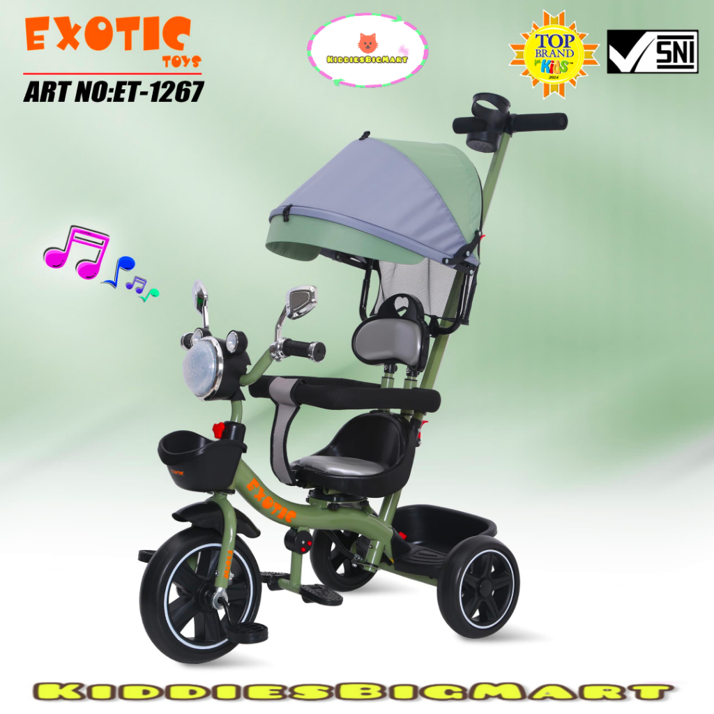 SEPEDA ANAK RODA TIGA 3 EXOTIC ET ET 1269 / 1267 / ET 1263 / ET 1262 / ET 1268 / ET 1261 1 / ET 1265