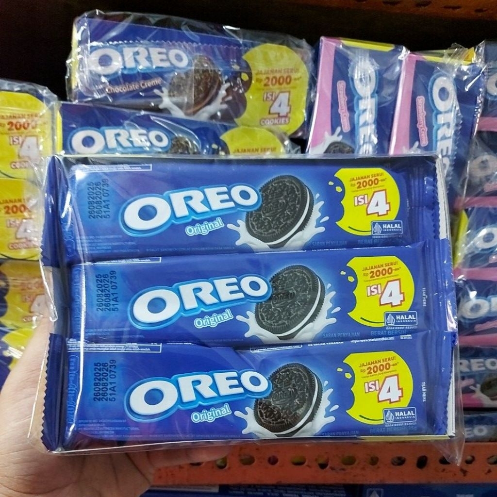 OREO BISKUIT ISI 12 BUNGKUS