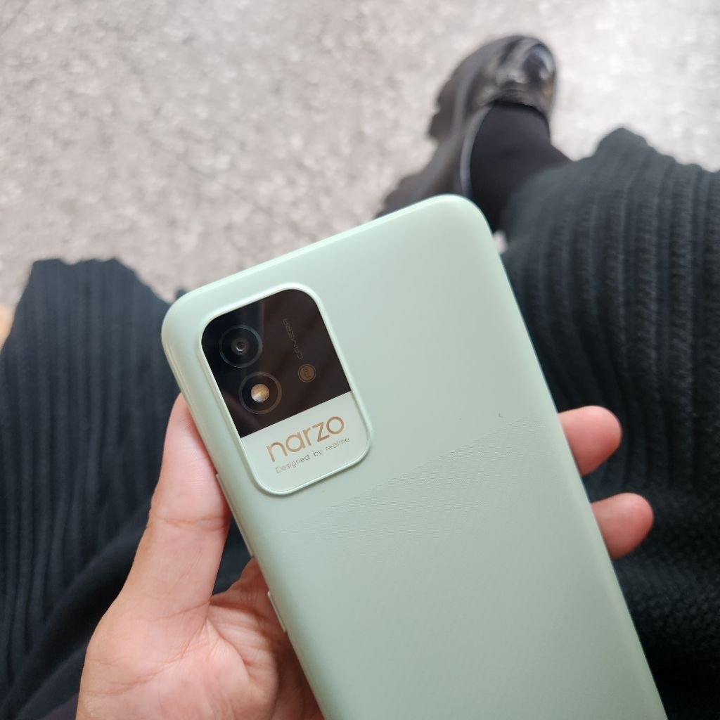 NOMINUS 》 REALME NARZO 50i 4/64 HP Second Murah