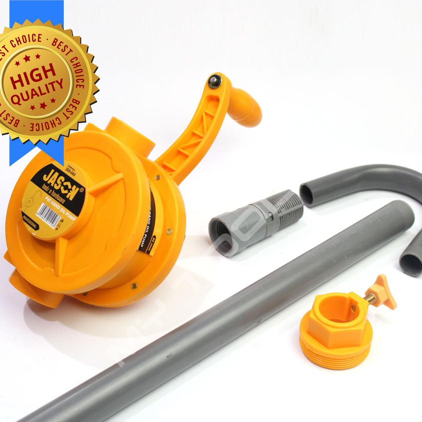 NEW  POMPA OLI PVC MANUAL JASON 359-043 POMPA MINYAK DRUM