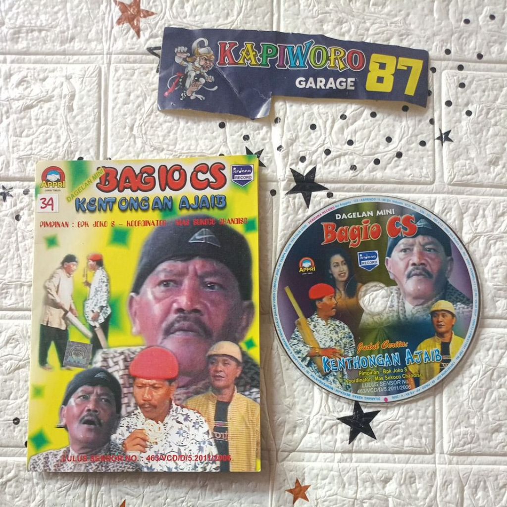 VCD,,,DAGELAN MINI BAGIO CS,,KENTONGAN AJAIB