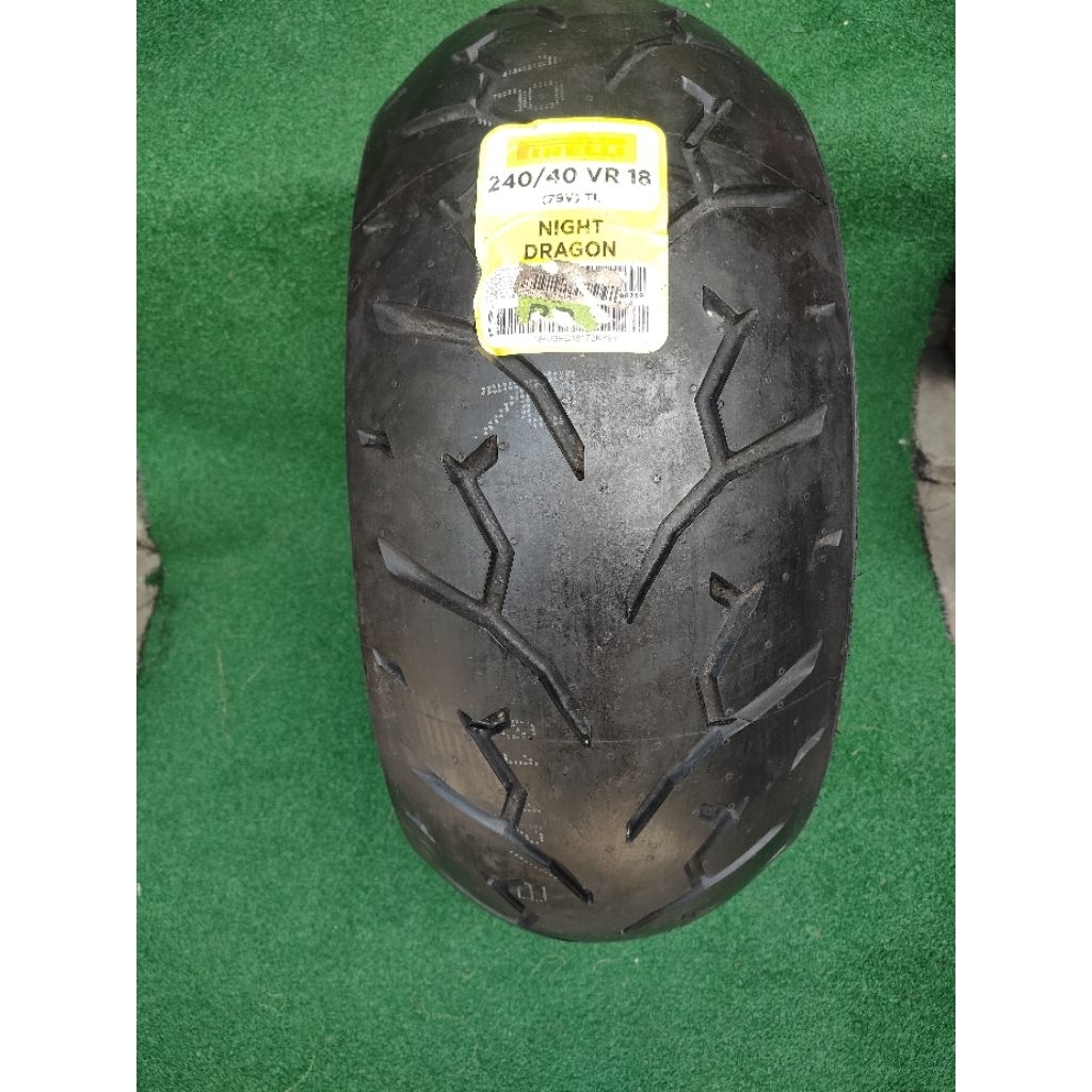Ban 240/40 ring 18 ban Moge Pirelli night dragon tubeless THN produksi 2017