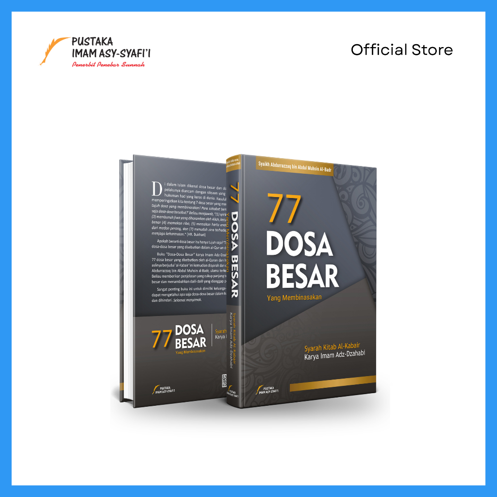Pustaka Imam Syafii - Buku 77 Dosa Besar Yang Membinasakan