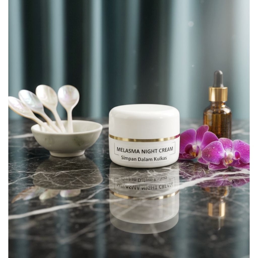 Anaina Skincare Night Cream Melasma  (untuk wajah flek)