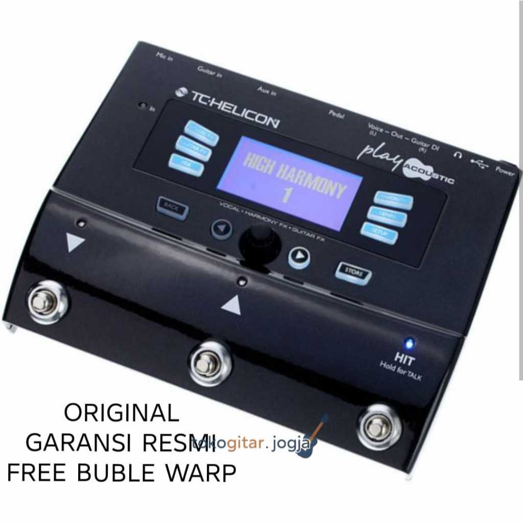 TC HELICON PLAY ACOUSTIC 2 EFEK VOCAL EFEK GITAR AKUSTIK